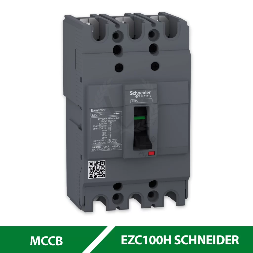 MCCB CB Khối 3P EZC100H SCHNEIDER