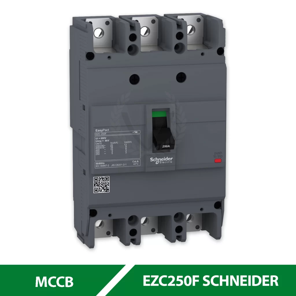 MCCB CB Khối 3P EZC250F SCHNEIDER