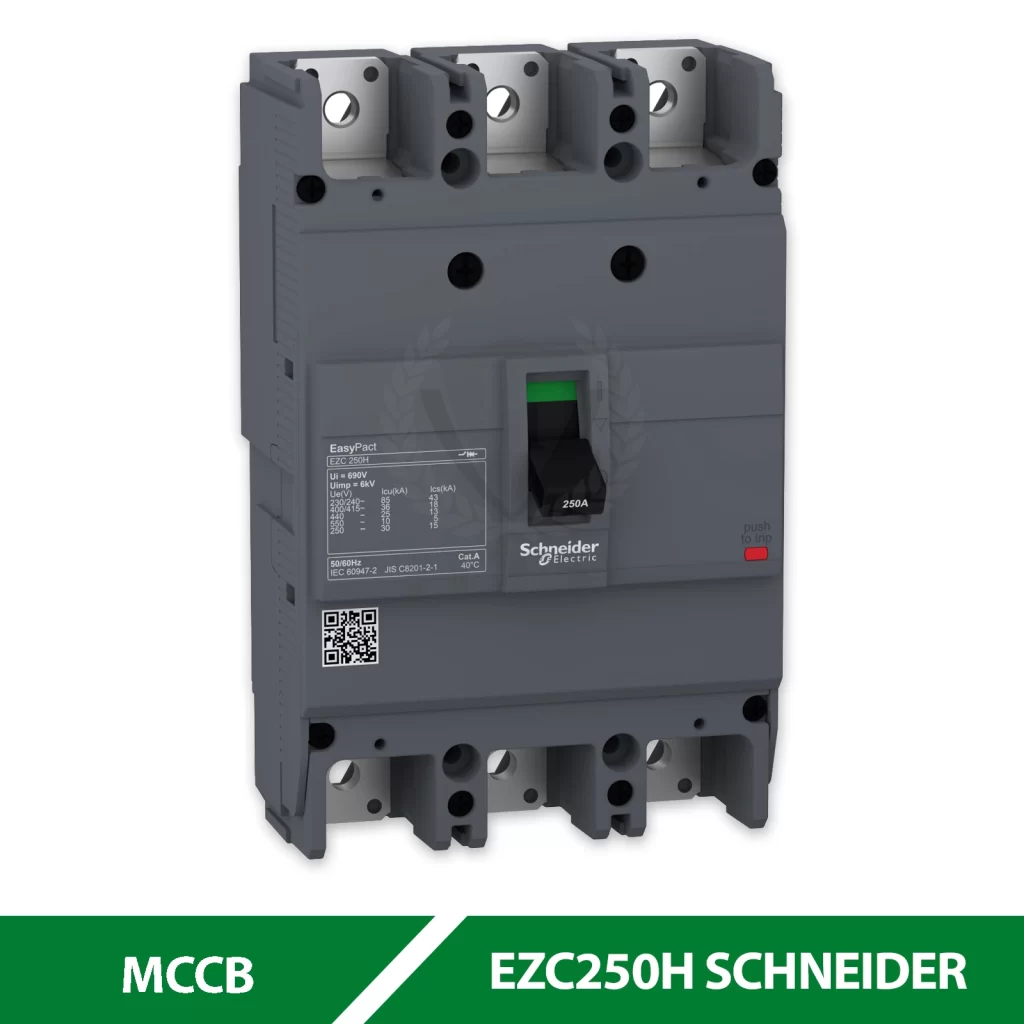 MCCB CB Khối 3P EZC250H SCHNEIDER