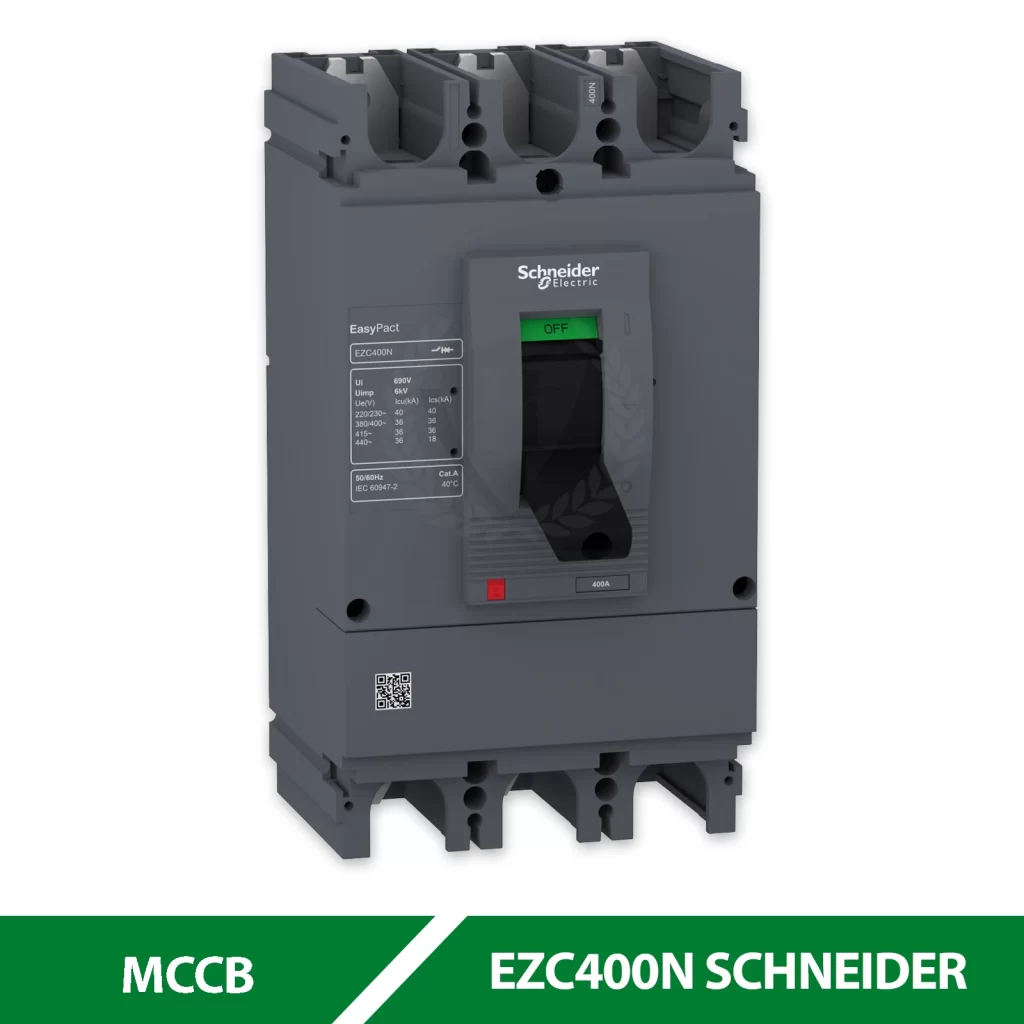 MCCB CB Khối 3P EZC400N SCHNEIDER