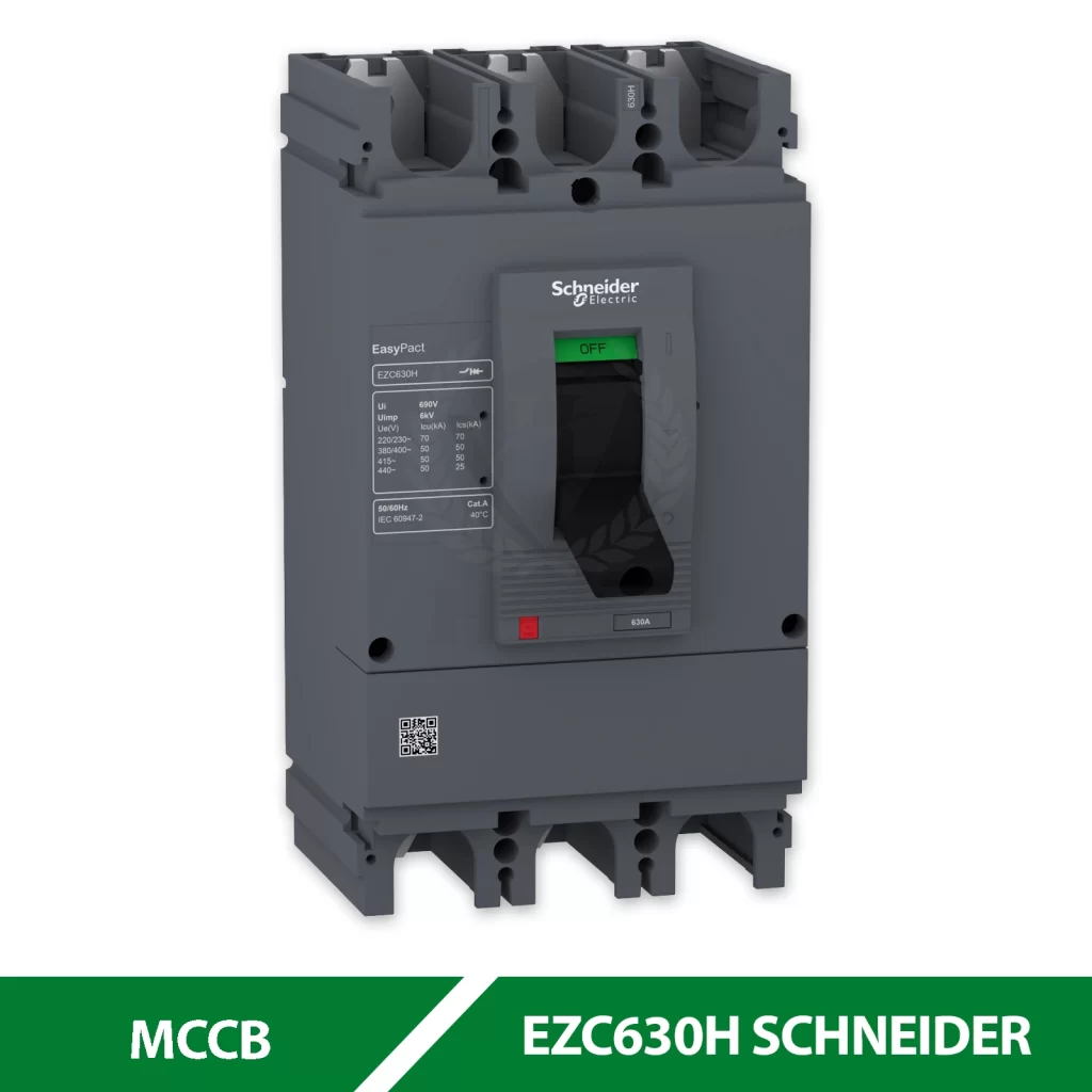 MCCB CB Khối 3P EZC630H SCHNEIDER