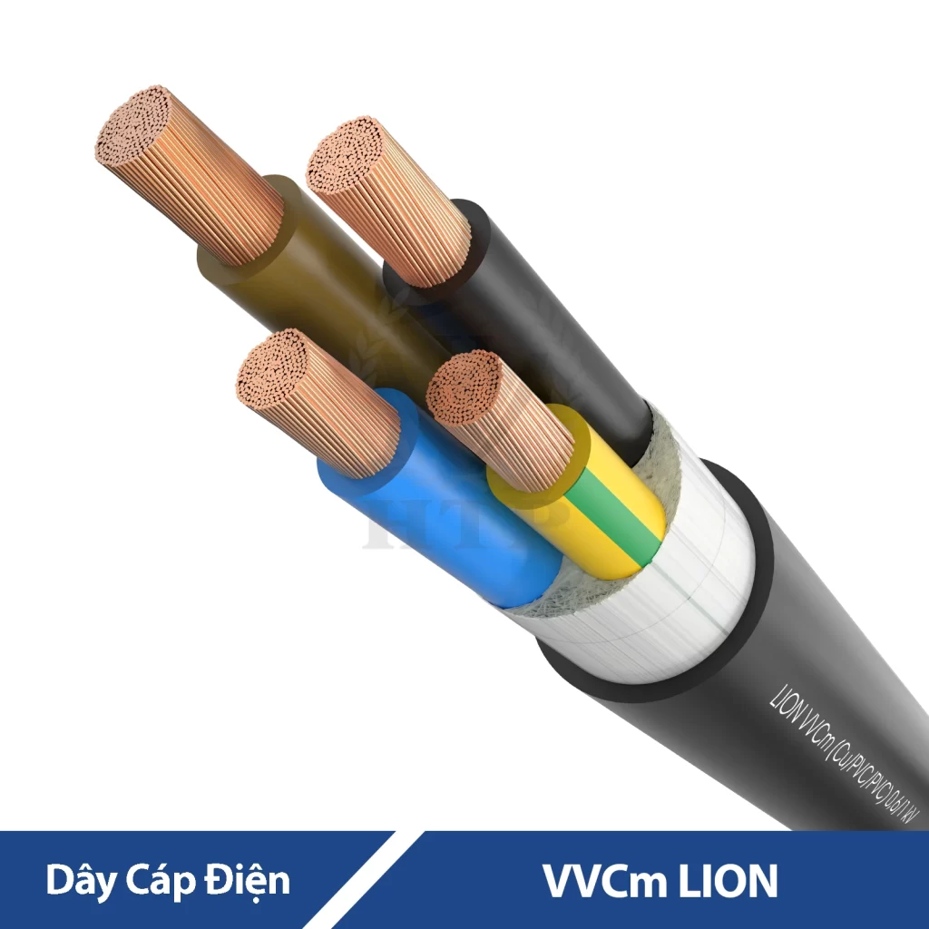 Dây Cáp Điện Mềm 0.6/1kV VVCm LION DAPHACO
