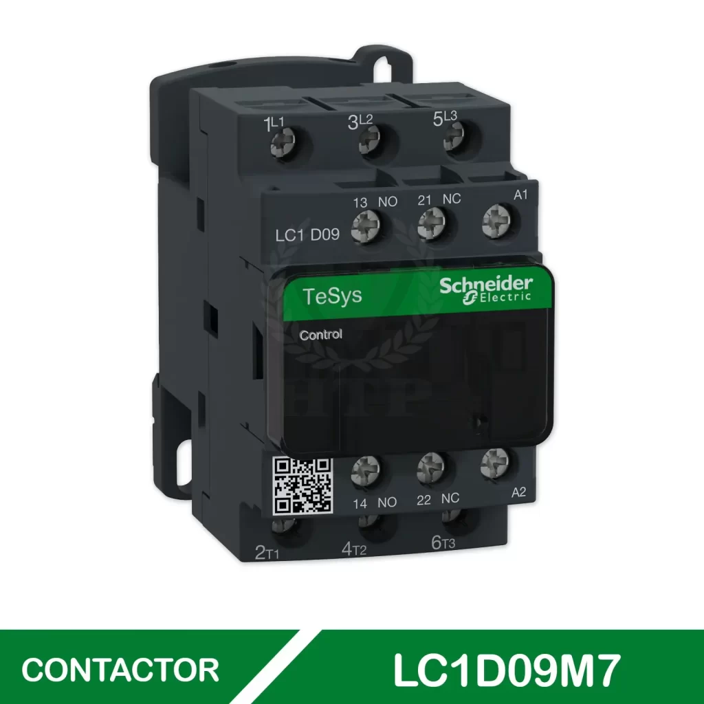 CONTACTOR 3P 9A LC1D09M7 SCHNEIDER