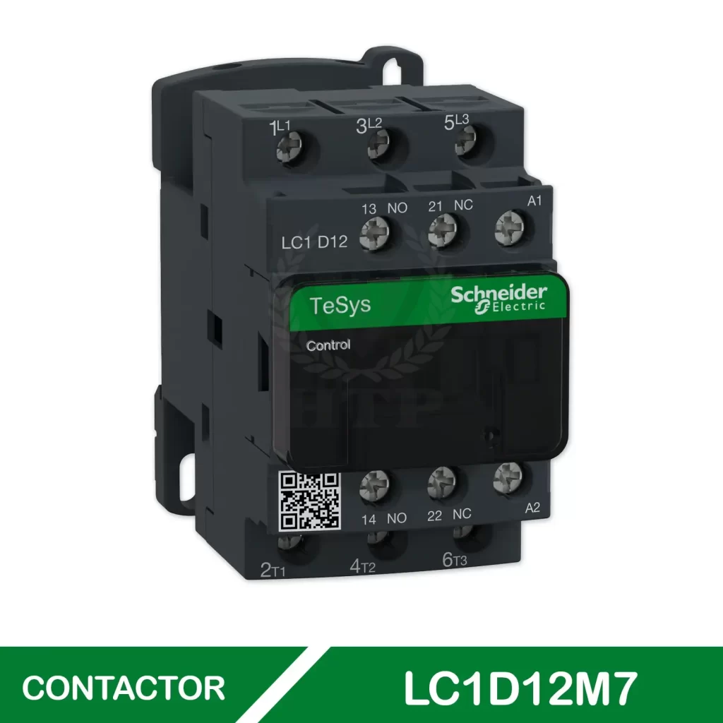 CONTACTOR 3P 12A LC1D12M7 SCHNEIDER