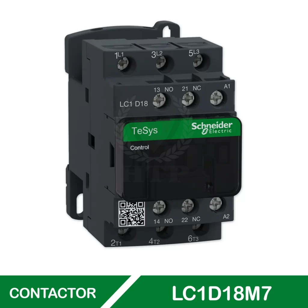 CONTACTOR 3P 18A LC1D18M7 SCHNEIDER