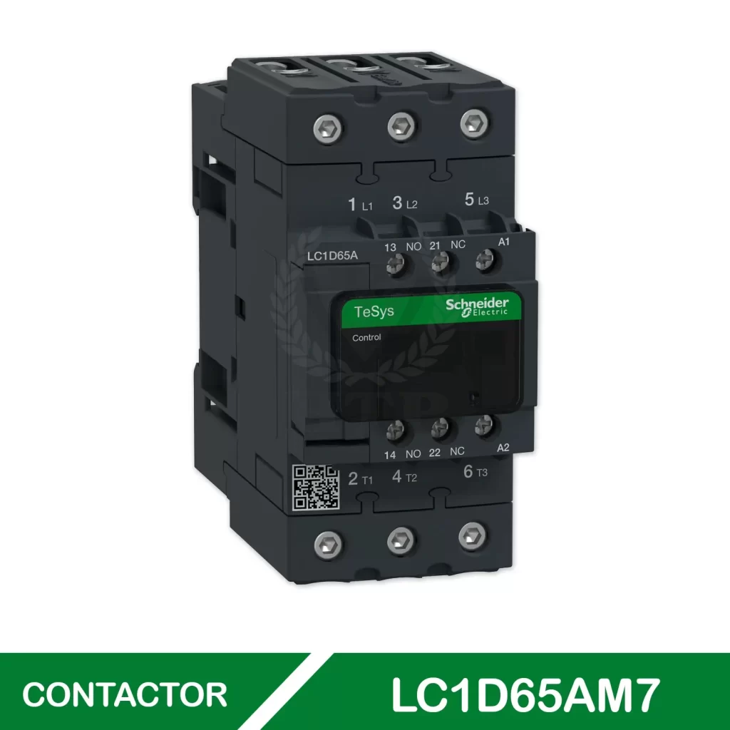CONTACTOR 3P 65A LC1D65AM7 SCHNEIDER