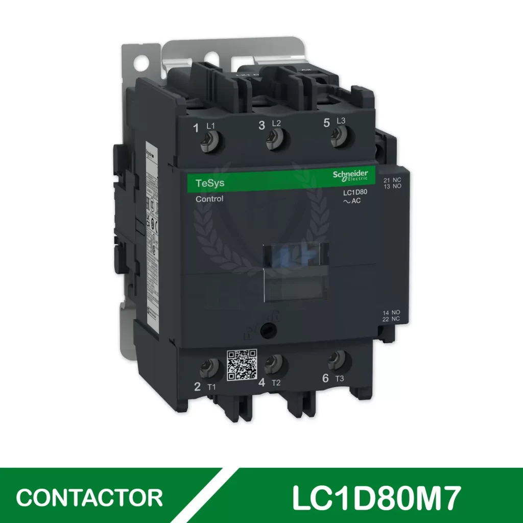 CONTACTOR 3P 80A LC1D80M7 SCHNEIDER