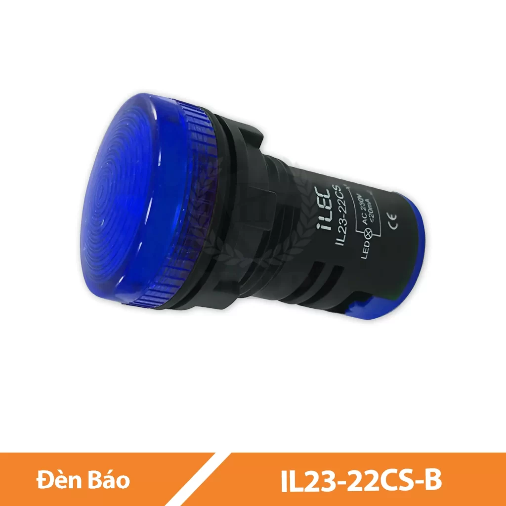 Đèn Báo Phi 22 Màu Xanh Dương IL23-22CS-B ILEC
