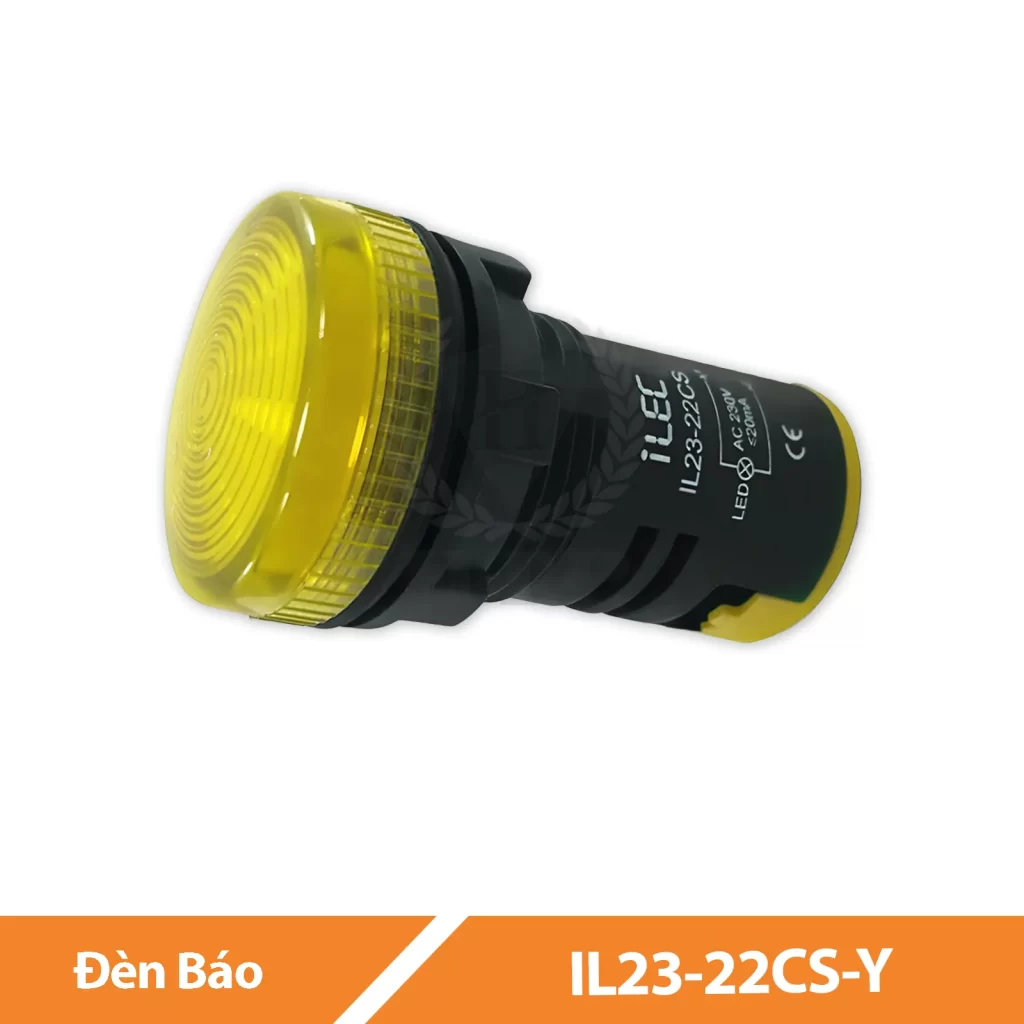 Đèn Báo Phi 22 Màu Vàng IL23-22CS-Y ILEC