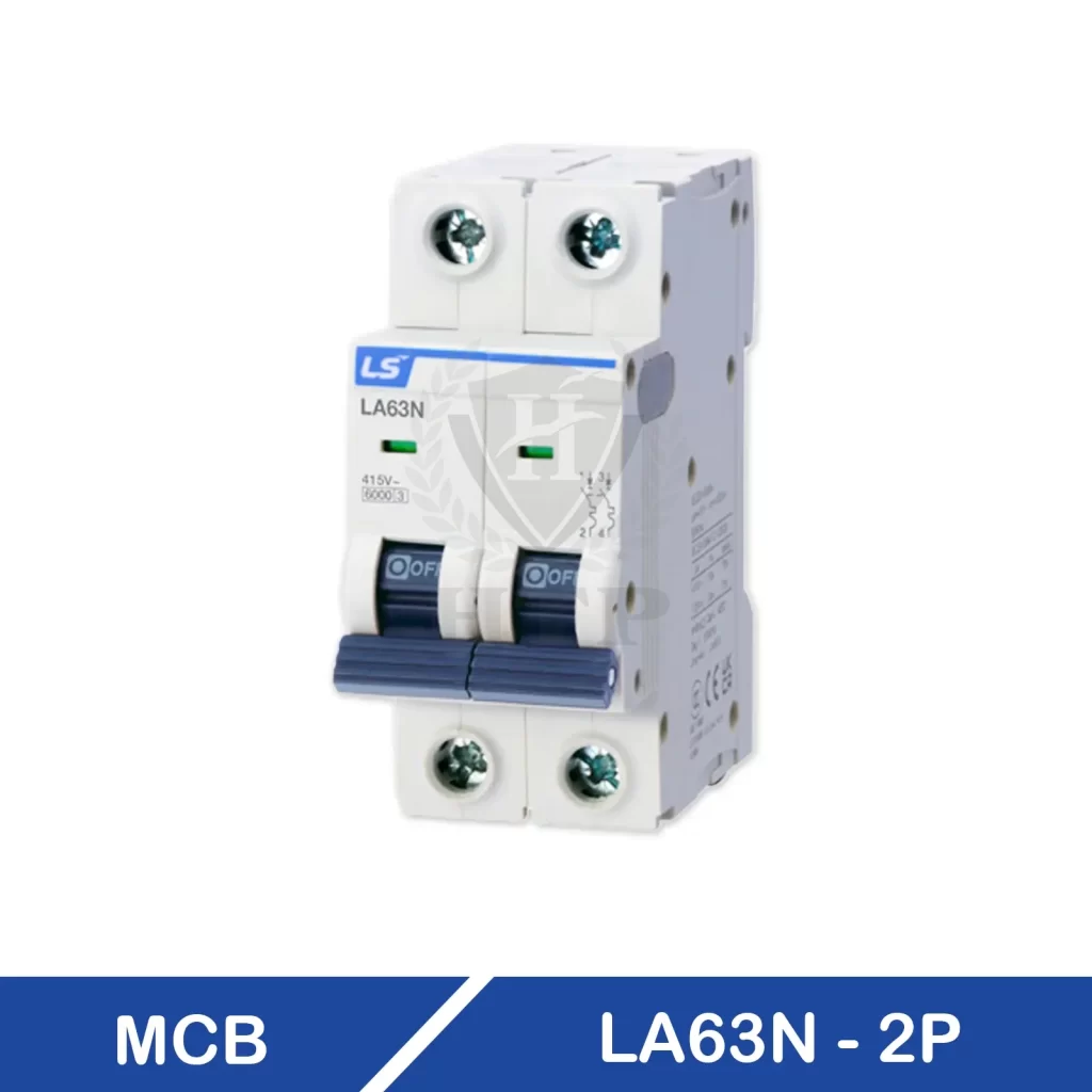 MCB CB Tép LA63N 2P LS