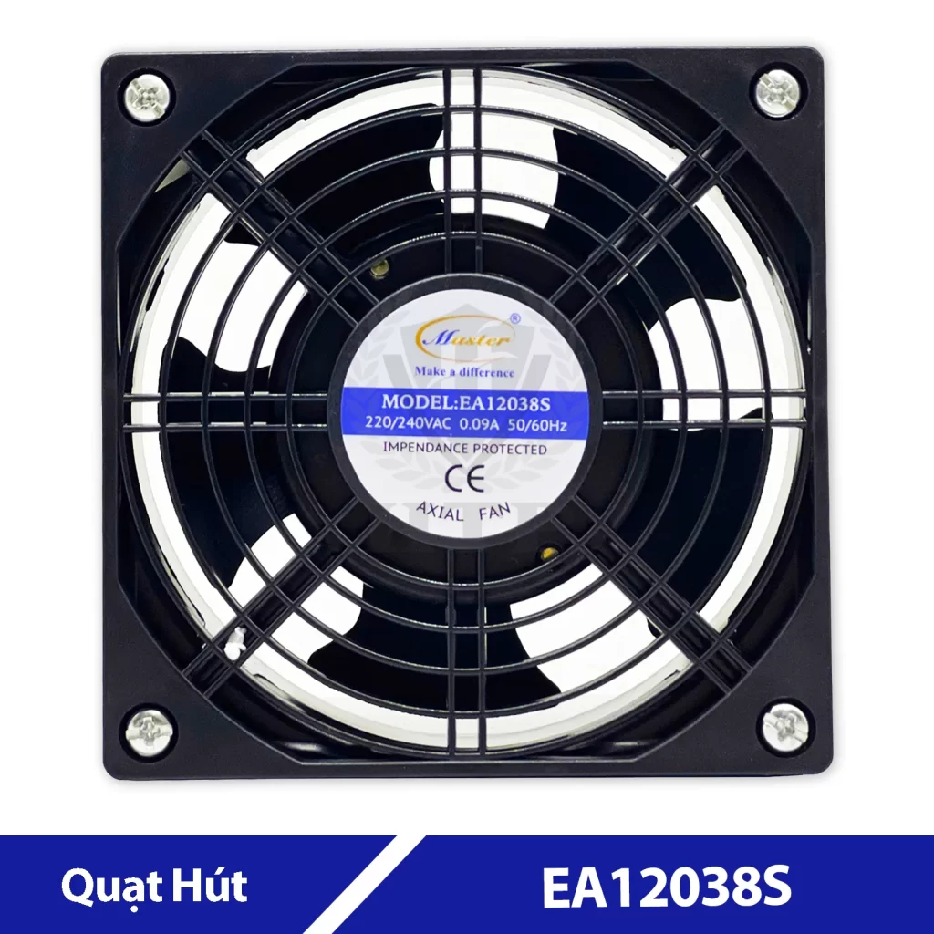 Quạt Hút 120X120mm EA12038S MASTER