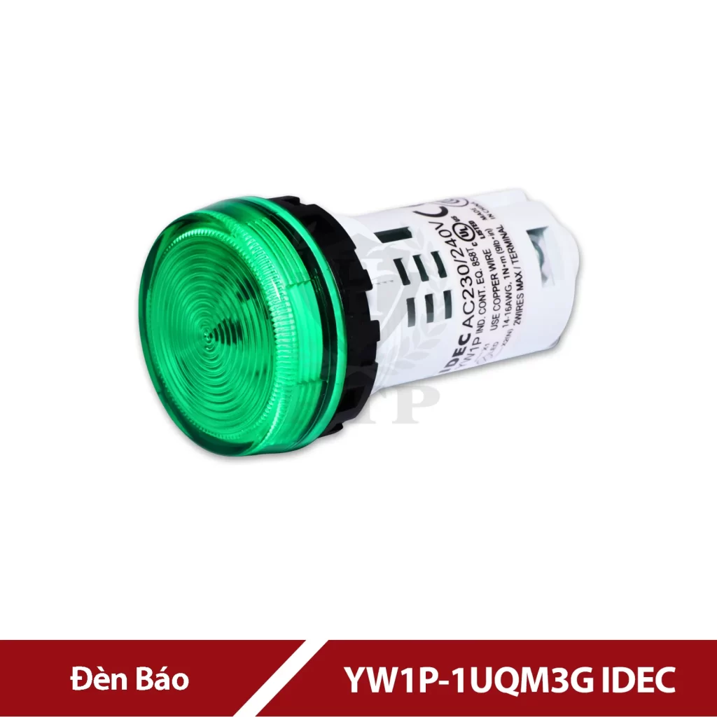 Đèn Báo Phi 22 Màu Xanh Lá YW1P-1UQM3G IDEC