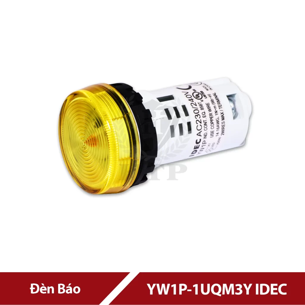 Đèn Báo Phi 22 Màu Vàng YW1P-1UQM3Y IDEC