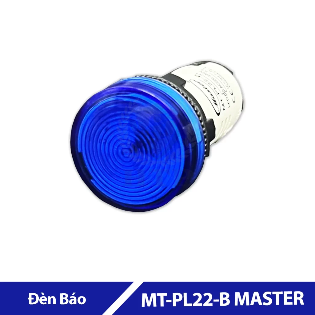 Đèn Báo Phi 22 Màu Xanh Dương MT-PL22-B MASTER
