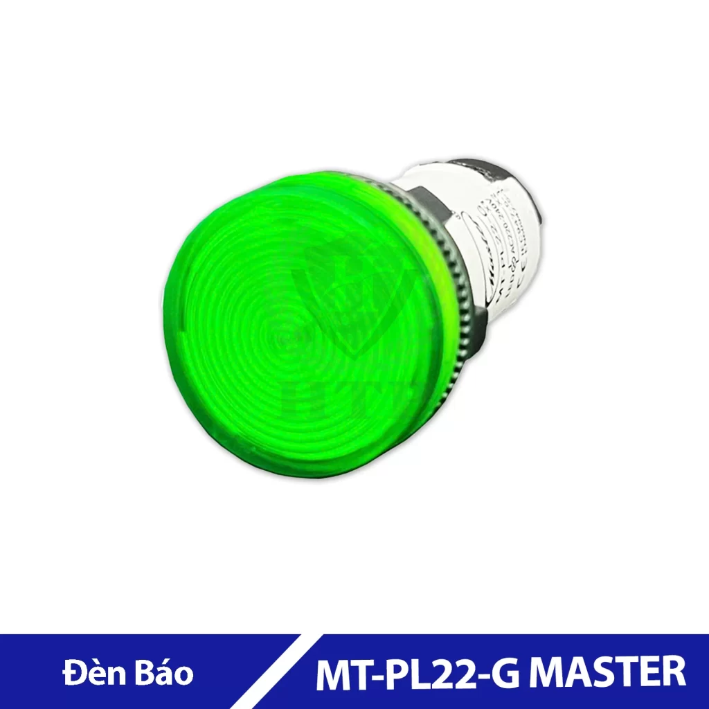 Đèn Báo Phi 22 Màu Xanh Lá MT-PL22-G MASTER