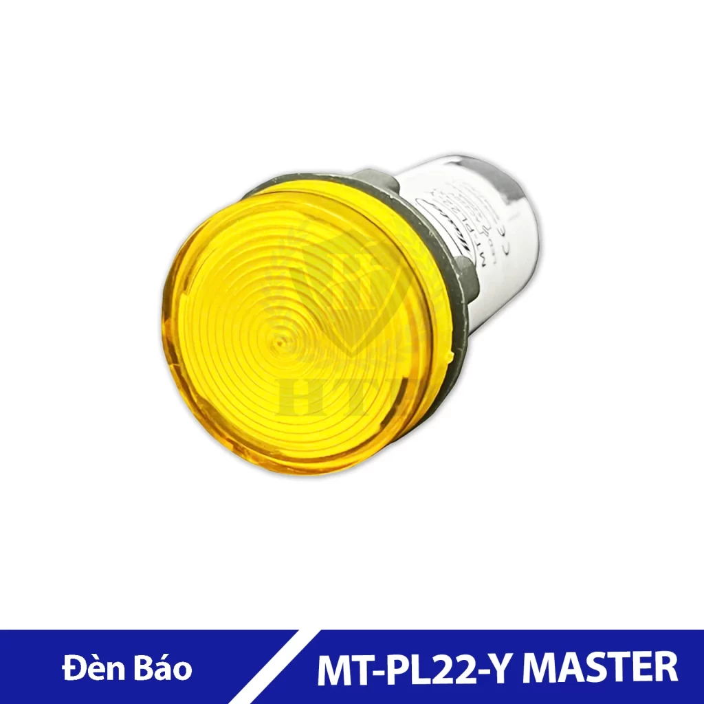 Đèn Báo Phi 22 Màu Vàng MT-PL22-Y MASTER