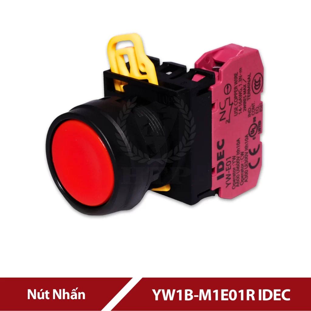 Nút Nhấn Đỏ YW1B-M1E01R IDEC