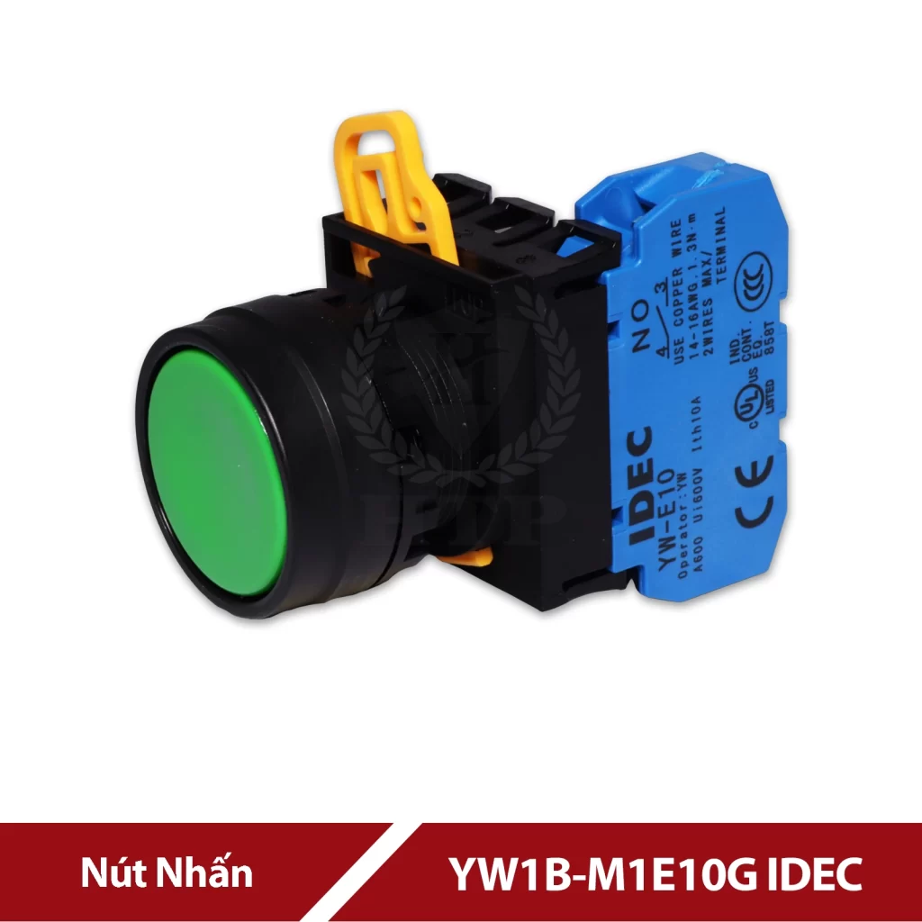 Nút Nhấn Xanh Lá YW1B-M1E10G IDEC
