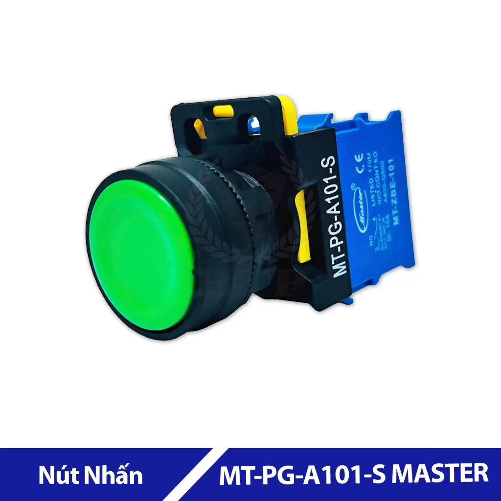 Nút Nhấn Màu Xanh MT-PG-A101-S MASTER