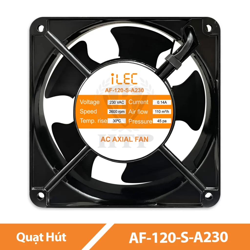 Quạt Hút Tủ Điện 120X120mm AF-120-S-A230 ILEC