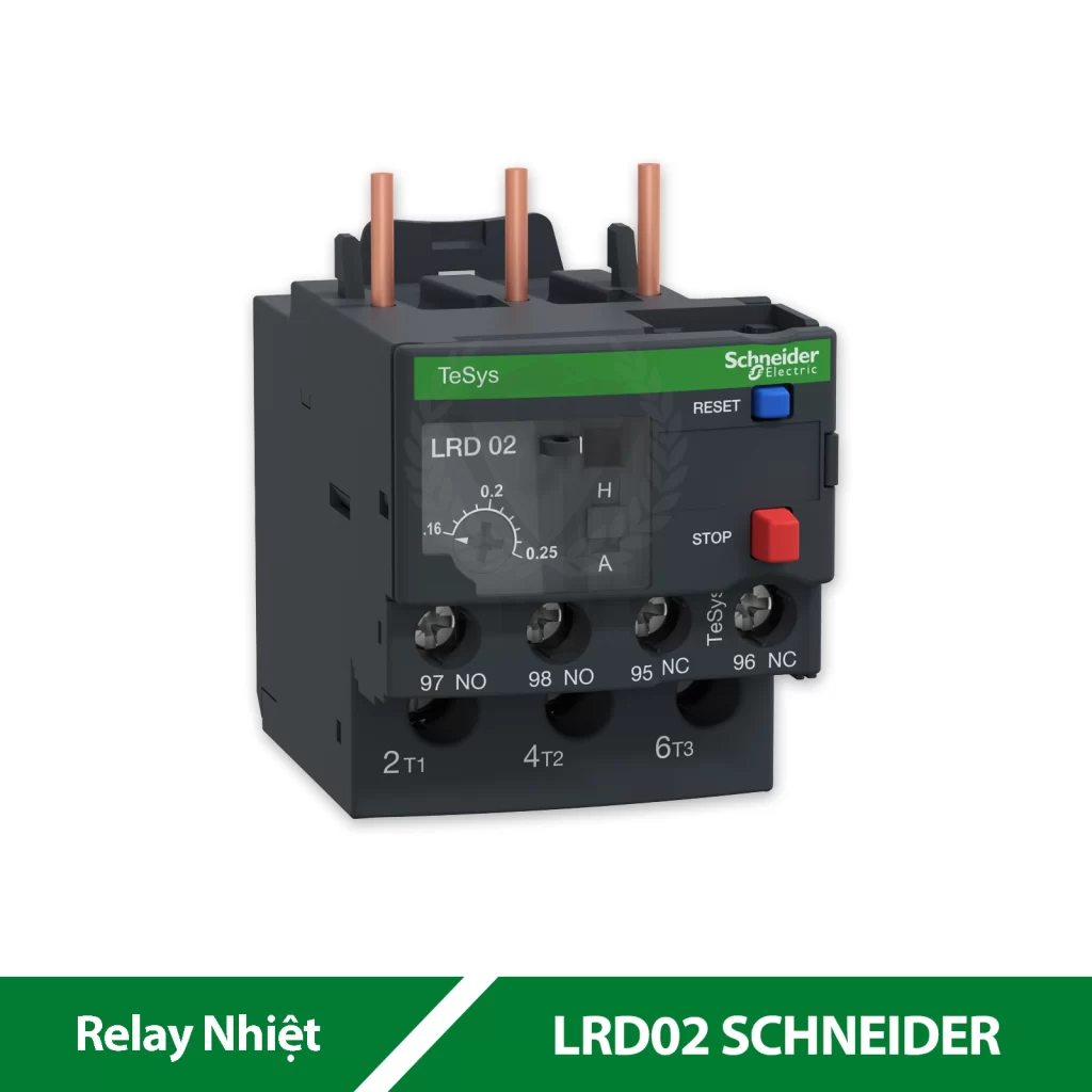 Relay Nhiệt LRD02 SCHNEIDER (0.16-0.25A)