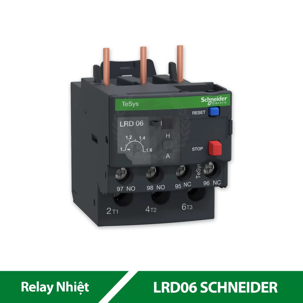 Relay Nhiệt LRD06 SCHNEIDER (1-1.6A)