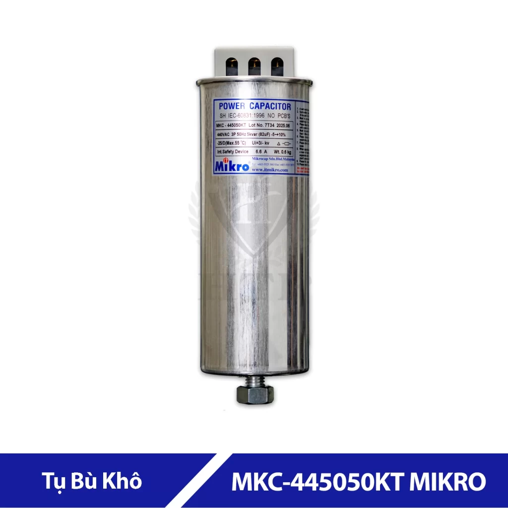 Tụ Bù Khô 5Kvar - 440V MKC-445050KT MIKRO
